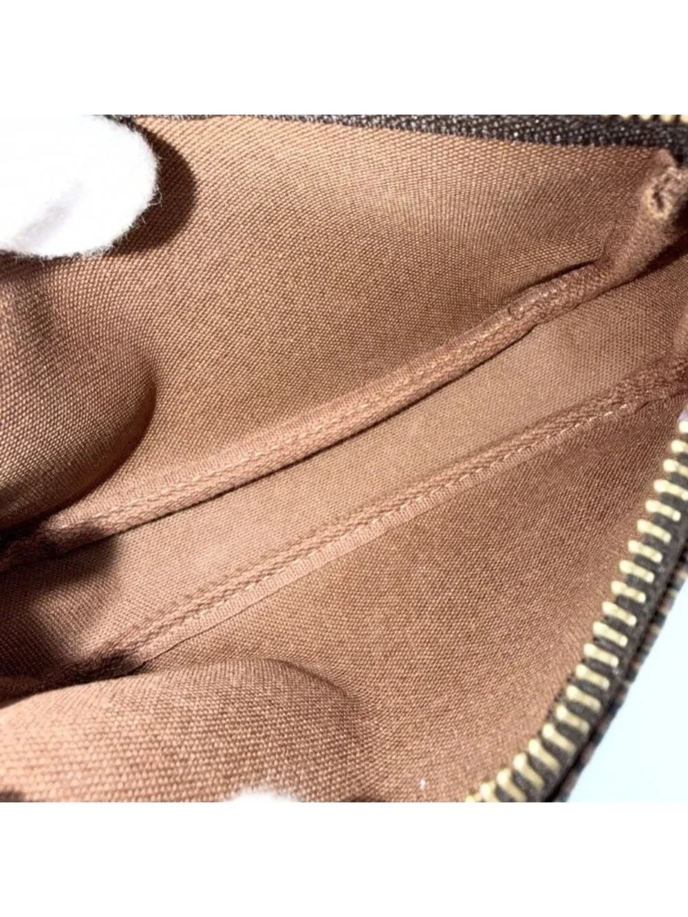 Louis Vuitton For Handbag Damier Mini Pochette Accessory Soir Illustre Sally